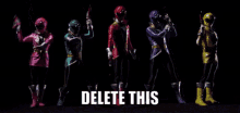 Kaizoku Sentai Gokaiger Delete This GIF - Kaizoku Sentai Gokaiger Gokaiger Delete This GIFs
