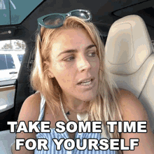 Take Some Time For Yourself Busy Philipps GIF - Take Some Time For Yourself Busy Philipps Cameo GIFs