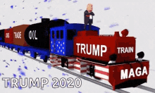 Trump President GIF - Trump President Train GIFs