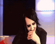 Marilyn Manson GIF - Marilyn Manson Laughing GIFs
