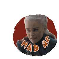 Mad Angry Sticker - Mad Angry Mad King Stickers