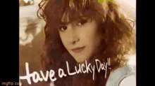 tiffany 80s commercial have a lucky day