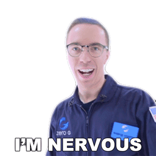 Im Nervous Austin Evans Sticker - Im Nervous Austin Evans Im Anxious Stickers