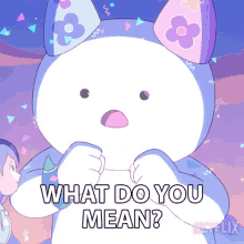 What Do You Mean Moully GIF - What Do You Mean Moully Bee And Puppycat GIFs