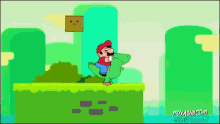 Mario Yoshi GIF - Mario Yoshi GIFs