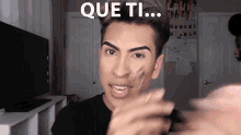 Que Ti Que Te Importa GIF - Que Ti Que Te Importa None Of Your Business GIFs
