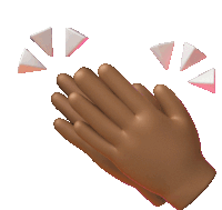 Clapping Hands Sticker