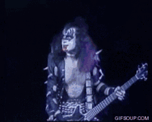 Kiss Gene GIF - Kiss Gene Band GIFs