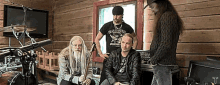 Nightwish Marko Hietala GIF - Nightwish Marko Hietala Emppu Vuorinen GIFs