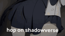 Hop On Shadowverse GIF - Hop On Shadowverse Anime GIFs