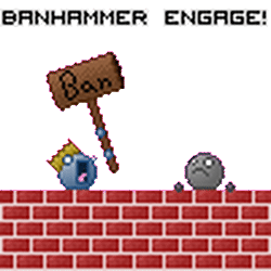 Ban Hammer Ban Sticker - Ban Hammer Ban Banned Stickers