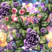 Gina101 Purple GIF - Gina101 Purple Flowers GIFs