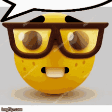nerd nerd emoji meme speech bubble bubble