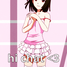 Hi Chat Anime GIF
