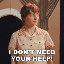 I Dont Need Your Help Cynthia GIF - I Dont Need Your Help Cynthia Grease Rise Of The Pink Ladies GIFs