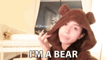 Im A Bear Bear Suit GIF - Im A Bear Bear Suit Bear Hoodie GIFs