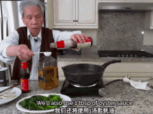 Cooking With Lau Gai Lan GIF - Cooking With Lau Gai Lan Chinese Brocolli GIFs