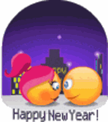 te quero happy new year kiss fireworks