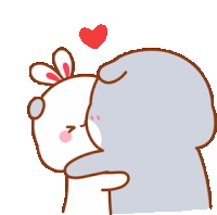 Bunny New Partner Sticker - Bunny New Partner Making Out Stickers