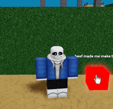 Outertale Sans Roblox Explode Teleport GIF