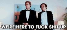Stepbrothers Entrance GIF - Stepbrothers Entrance Were Here To Fuck Shit Up GIFs