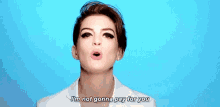 Anne Hathaway Im Not Gonna Pay For You GIF - Anne Hathaway Anne Hathaway GIFs