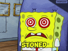 Stoned High GIF - Stoned High Spongebob GIFs