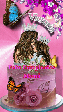 Feliz Cumpleaños Mama Victoria GIF - Feliz Cumpleaños Mama Victoria GIFs