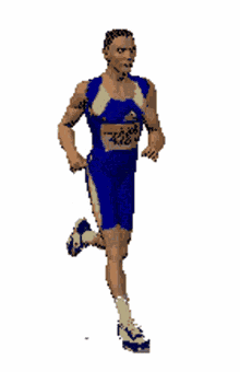 running athlete