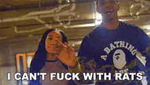 I Cant Fuck With Rats A Boogie Wit Da Hoodie GIF - I Cant Fuck With Rats A Boogie Wit Da Hoodie My Shit Song GIFs