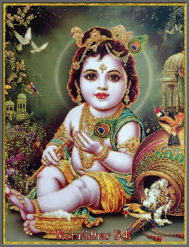 Shri Krishna Gif GIF - Shri Krishna Gif - Discover & Share GIFs