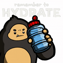 hydrate drink water stay hydrated solsquatch cute