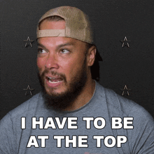I Have To Be At The Top Steve Meinke GIF - I Have To Be At The Top Steve Meinke The Challenge World Championship GIFs