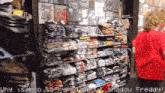 why is bro so hyped about shadow freddy is displayed on a store shelf