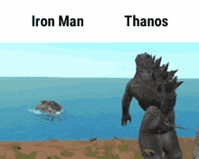 Thanos Ironman GIF - Thanos Ironman Fight GIFs