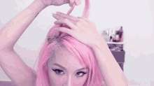 This Hairstyle Is Knot That Difficult! Eh? Eh? Get It? Knot? GIF - Hairstyle Hairdo Hair GIFs