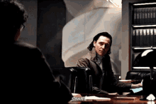 Loki Shh GIF