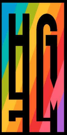 a rainbow colored background with the number 40 in the middle