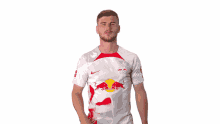 shhh timo werner rb leipzig quiet close your mouth
