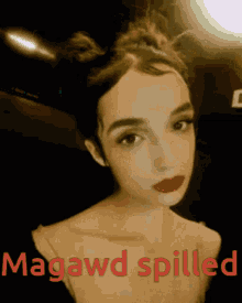 Magawd Spilled GIF - Magawd Spilled Poppy GIFs