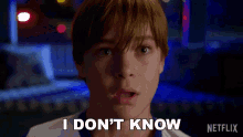 I Dont Know Cole GIF - I Dont Know Cole Judah Lewis GIFs