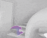 a hand is pointing at a screen with emojis and a gif button
