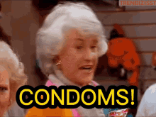Condoms Golden Girls GIF - Condoms Golden Girls Bea Arthur GIFs