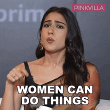Women Can Do Things Sara Ali Khan GIF - Women Can Do Things Sara Ali Khan Pinkvilla GIFs