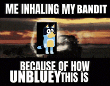 Bluey Bandit GIF - Bluey Bandit Uncanny GIFs