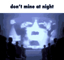 Minecraft 1984 GIF - Minecraft 1984 Dont Mine At Night GIFs