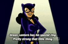 Cat Woman Green Lantern Has His Special Ring GIF - Cat Woman Green Lantern Has His Special Ring Black Canary GIFs