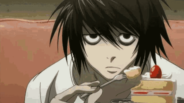 Ryuzaki Death Note GIF