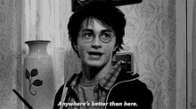 harry potter daniel radcliffe anywheres better than here