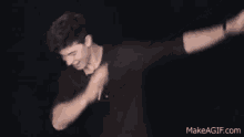 Shawn Mendes Gesture GIF - Shawn Mendes Gesture Dab GIFs